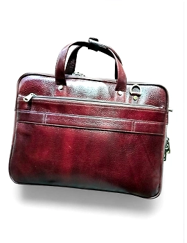 Premium Leather Laptop Bag – Sleek, Durable &amp; Professional-1-sm