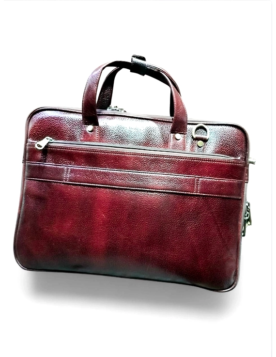 Premium Leather Laptop Bag – Sleek, Durable &amp; Professional-1