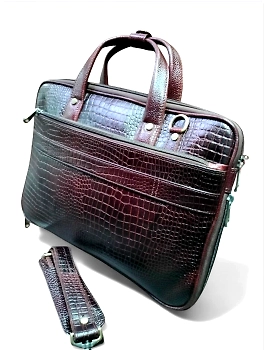 Crocko Texture Laptop Bag –  Elegant &amp; Durable-CO18-sm