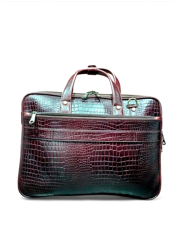 Crocko Texture Laptop Bag –  Elegant &amp; Durable-1