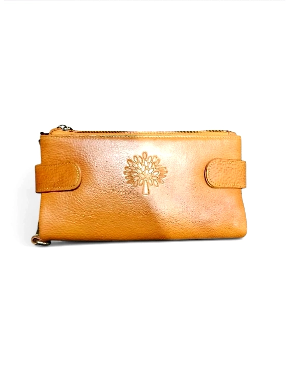 Ladies Leather Clutch with Handy Hang – Dual Lock Design-CL05