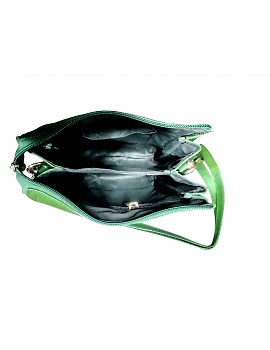 Vertical Leather Sling Bag – Double Compartment (No Flap)-1-sm