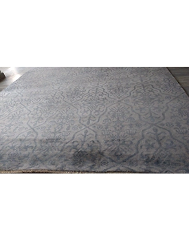 Handknotted Persian Grey Rug 5x8 7018