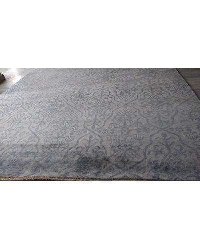Handknotted Persian Grey Rug 5x8 7018-7018
