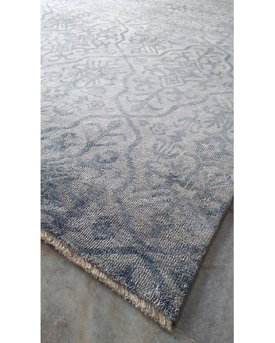 Handknotted Persian Grey Rug 5x8 7018-Grey-5x8-5/32-2