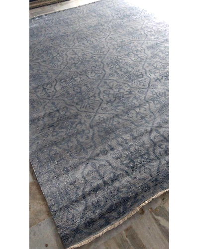 Handknotted Persian Grey Rug 5x8 7018-Grey-5x8-5/32-5