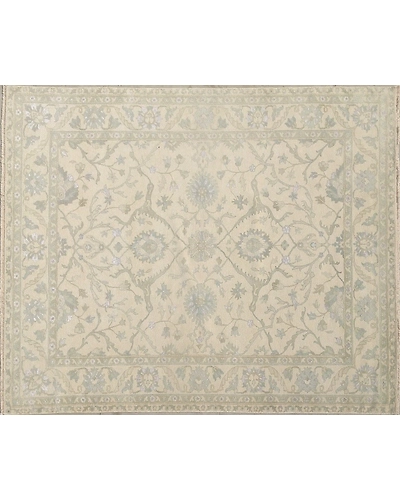 Handknotted Turkish Beige / Beige Rug 8x10 7032-Beige-8x10-6/40-2