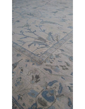 Handknotted Turkish Beige / Beige Rug 8x10 7035