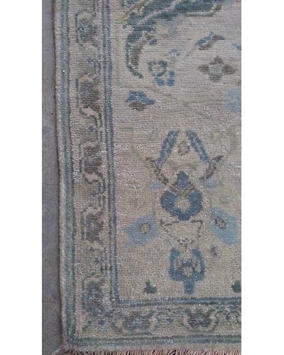 Handknotted Turkish Beige / Beige Rug 8x10 7035-Beige-8x10-6/40-7