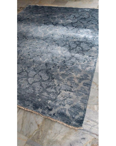 Handknotted Persian Grey Rug 8x10 7019-7019