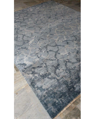 Handknotted Persian Grey Rug 8x10 7019-Grey-8x10-5/32-1