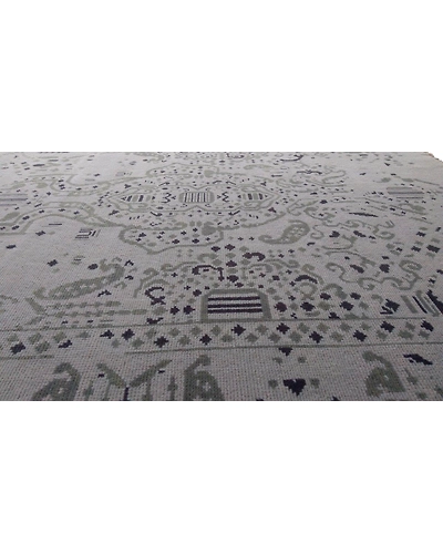 Handknotted Turkish Beige Abstract Rug 8x10 7052-7052