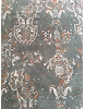 Handknotted Turkish Black Abstract Rug 8x10 7054
