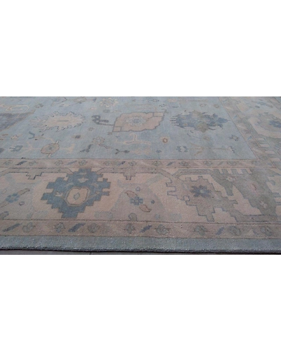 Handknotted Turkish Blue / Beige Rug 8x10 7015-Blue-8x10-6/40-1
