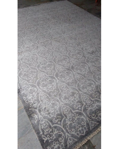 Handknotted Persian Grey Rug 5x8 7016-7016