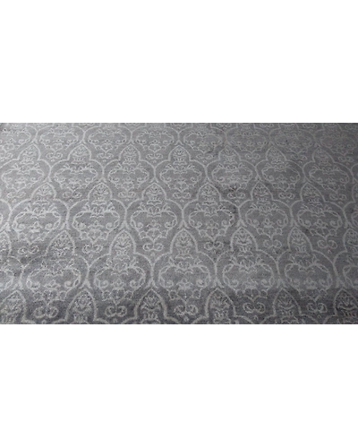 Handknotted Persian Grey Rug 5x8 7016-Grey-5x8-5/32-3