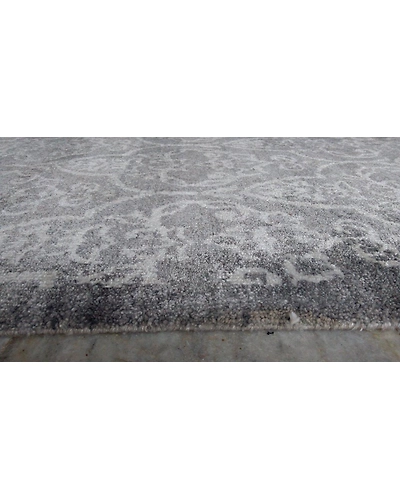 Handknotted Persian Grey Rug 5x8 7016-Grey-5x8-5/32-4