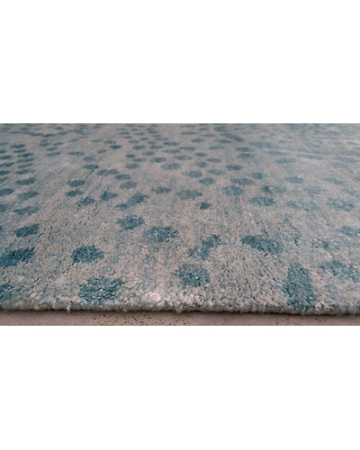 Handknotted Persian Light Blue Rug 8x10 7022-Light Blue-8x10-5/32-4