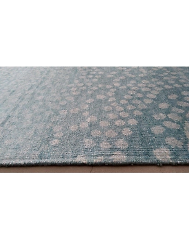 Handknotted Persian Blue Rug 8x10 7020
