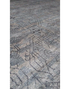 Handknotted Persian Grey Modern Rug 8x10 7025
