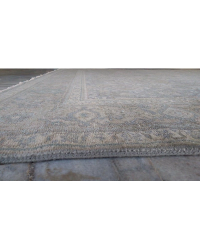 Handknotted Turkish Blue / Beige Rug 8x10 7043-Blue-8x10-6/40-3