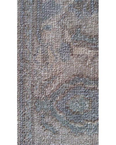 Handknotted Turkish Blue / Beige Rug 8x10 7043-Blue-8x10-6/40-6