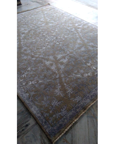 Handknotted Persian Brown Rug 8x10 7023-Brown-8x10-5/32-4