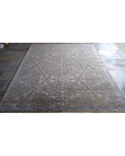 Handknotted Persian Brown Rug 8x10 7023-Brown-8x10-5/32-5