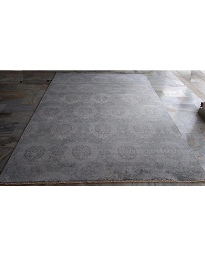 Handknotted Persian Grey Rug 8x10 7021-Grey-8x10-5/32-5