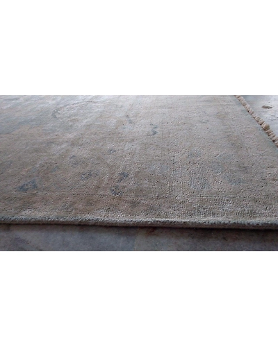 Handknotted Turkish Light blue / Light Green Rug 8x11 7036-7036