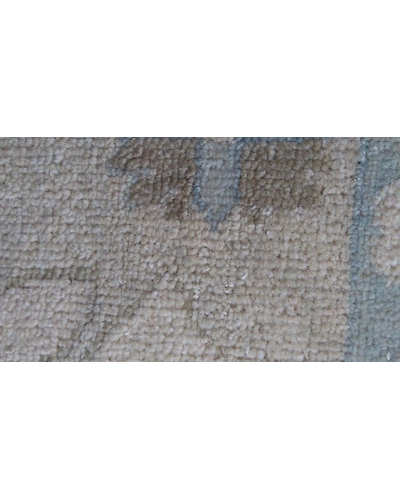 Handknotted Turkish Beige / Beige Rug 9x12 7038-Beige-9x12-6/40-1