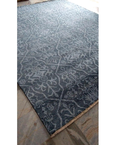 Handknotted Persian Grey Rug 8x10 7026-Grey-8x10-5/32-3
