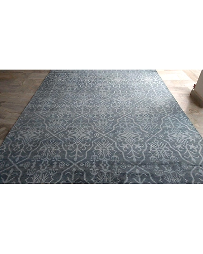 Handknotted Persian Grey Rug 8x10 7026-Grey-8x10-5/32-5