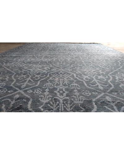 Handknotted Persian Grey Rug 8x10 7026-Grey-8x10-5/32-7
