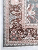 Handknotted Turkish Brown / Navy 9x12 7056