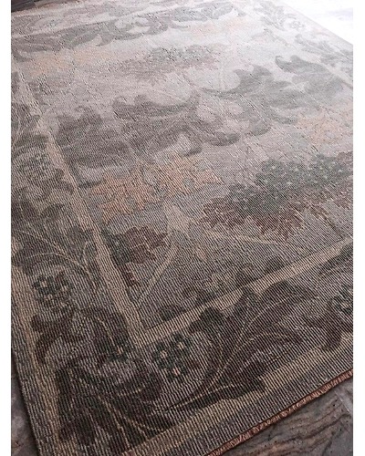 Handknotted Turkish Light Blue Traditional Rug 8x10 7039-Light Blue-8x10-6/40-1