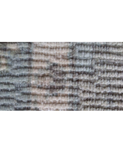 Handknotted Turkish Blue / Grey Grilled Rug 8x10 7034-Blue-8x10-6/40-5