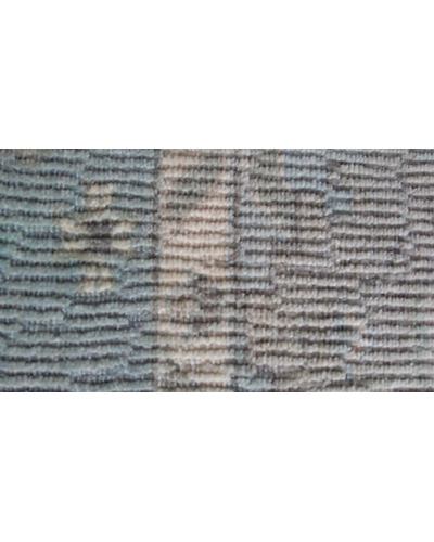 Handknotted Turkish Blue / Grey Grilled Rug 8x10 7034-Blue-8x10-6/40-7