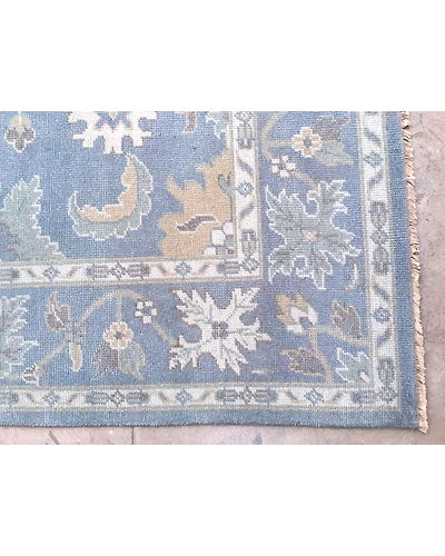Handknotted Turkish Lake Grey Rug 8x10 7051-Grey-8x10-4.5 / 25-1