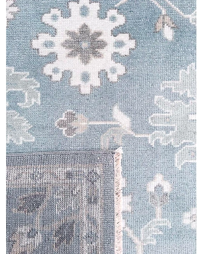 Handknotted Turkish Lake Grey Rug 8x10 7051-Grey-8x10-4.5 / 25-2
