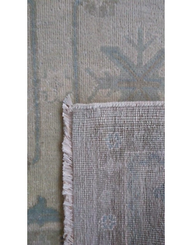 Handknotted Turkish Beige / Lt. Grey Rug 8x10 7030