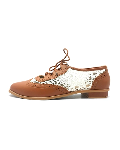 Semi-Formal Oxfords -Tan Brown-3