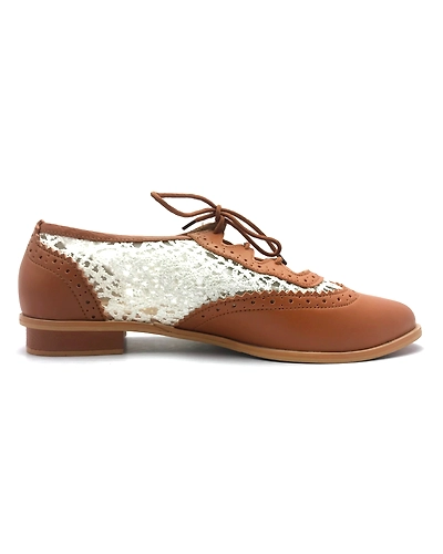 Semi-Formal Oxfords -Tan Brown-4