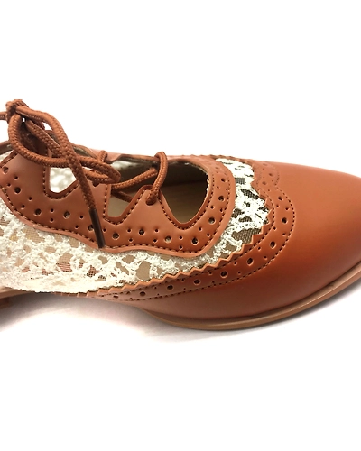 Semi-Formal Oxfords -Tan Brown-5