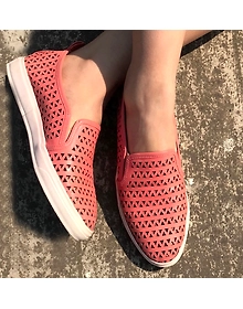Casual Loafers - Coral