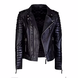 shaan leather fashion biker jacket