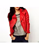 New 100% Pure Genuine Soft Lambskin Women's Leather Motor Biker Jacket #AZ30