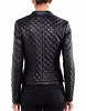 New Women's Leather Motorcycle Biker Jacket 100% Genuine Soft Lambskin #C24