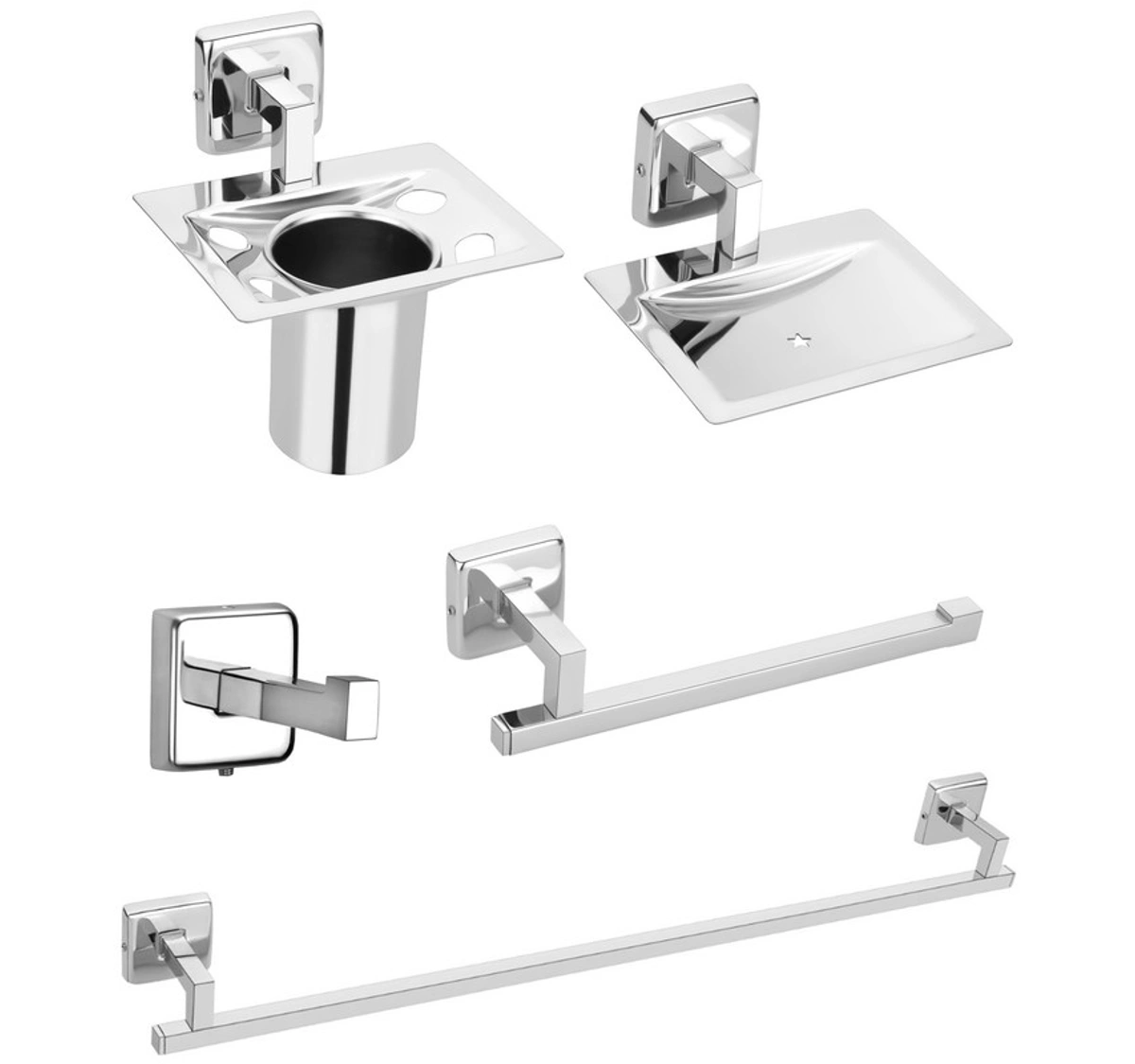 Fredag tyveri fordel Bathroom Accessories Set (Chrome) DY-1680 | DOYOURS INTERIOR