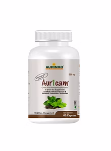 AURICAM–Green Tea Nanophosphosome 300 mg with EGCG 50 mg, Fortified with.Piperine